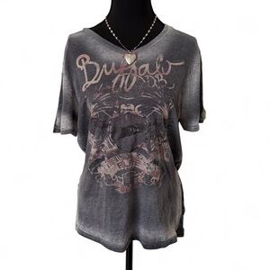 y2k slouchy graphic tee